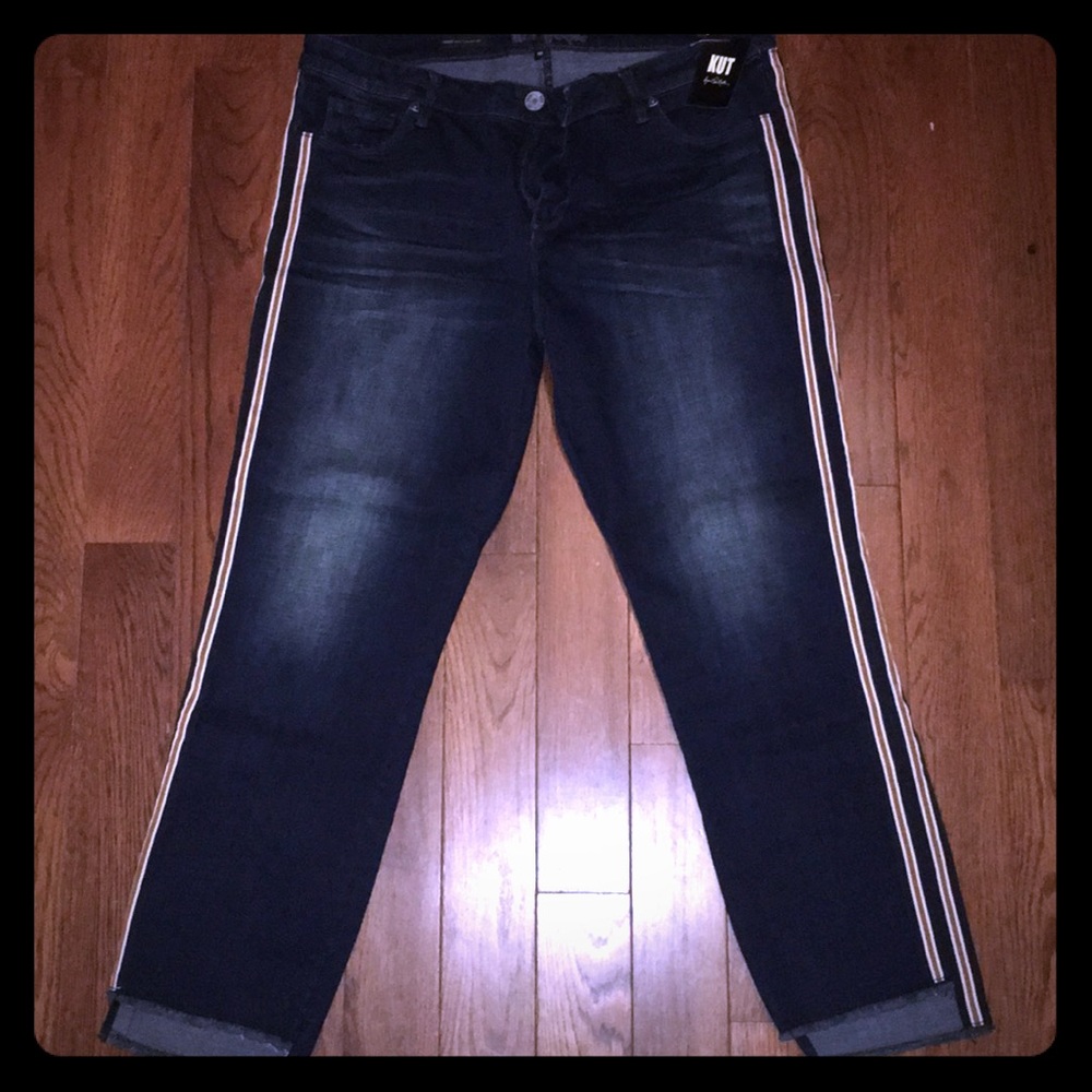 NWT Kut From The Kloth cropped jeans!
